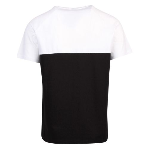Mens Black/White Colourblock S/s T Shirt 51755 by BOSS from Hurleys