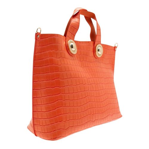 Womens Coral Dome Croc Shopper 8984 by Versace Jeans from Hurleys