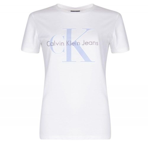 Womens Bright White Tanya-44 S/s T Shirt 27908 by Calvin Klein from Hurleys