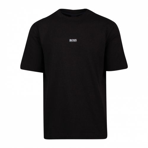 Casual Mens Black Tchup Centre Logo S/s T Shirt 51586 by BOSS from Hurleys
