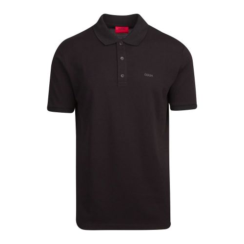 Mens Black Donos201 S/s Polo Shirt 92879 by HUGO from Hurleys