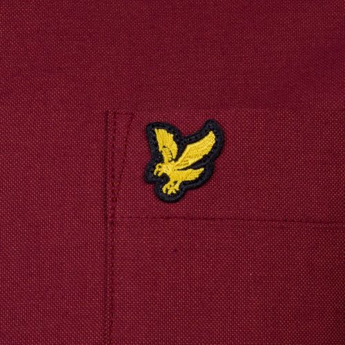 Mens Claret Jug Oxford L/s Shirt 64920 by Lyle and Scott from Hurleys