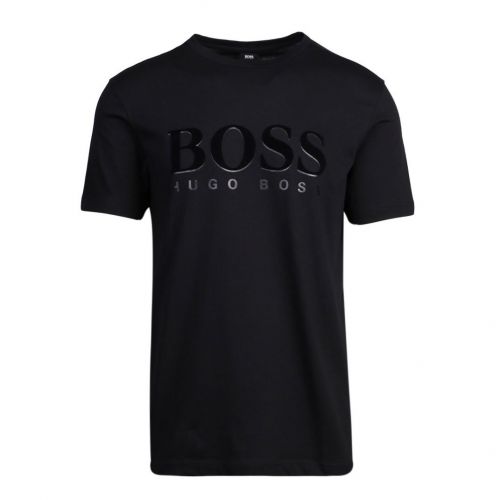 Athleisure Mens Black Tee 3 S/s T Shirt 97625 by BOSS from Hurleys