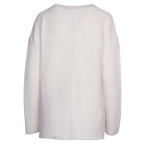 Womens Summer White Roche Mozart Knits Jumper 41282 by French Connection from Hurleys