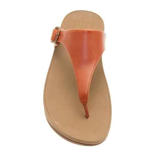 Fit Flop Womens Dark Tan The Skinny Sandals 8419 by FitFlop from Hurleys