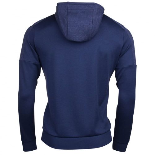 Athleisure Mens Navy Saggy Hooded Zip Sweat Top 24655 by BOSS from Hurleys