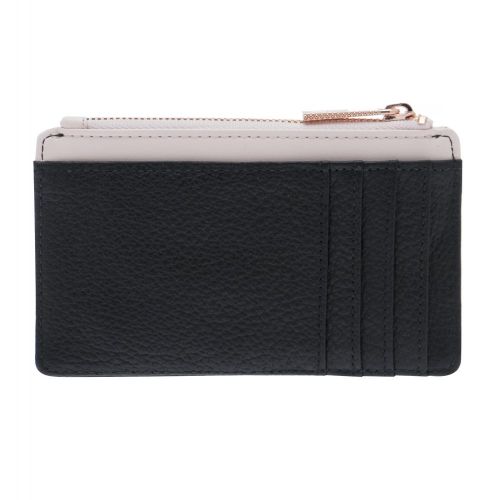 Womens Black Alica Zipped Card Holder 23139 by Ted Baker from Hurleys