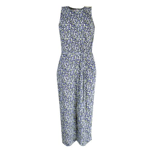 Womens Green/Navy Tiny Wildflowers Jumpsuit 27473 by Michael Kors from Hurleys