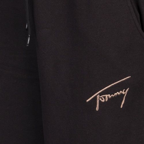 Womens Black Signature Sweat Pants 101624 by Tommy Jeans from Hurleys