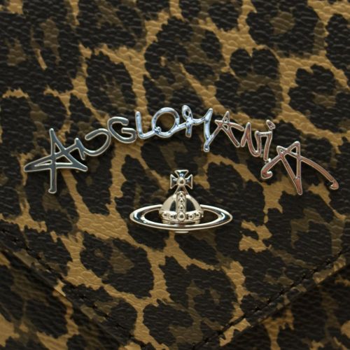 Anglomania Womens Green Leopard Envelope Clutch Bag 15916 by Vivienne Westwood from Hurleys