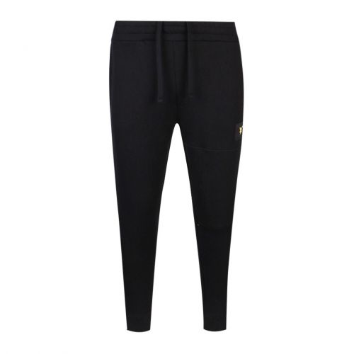 Mens Jet Black Pocket Sweat Pants 103392 by Lyle and Scott from Hurleys