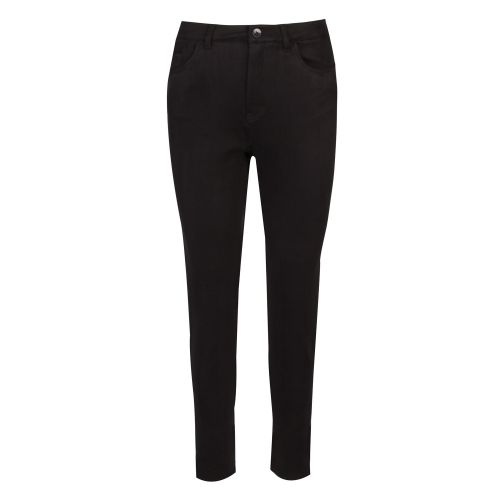 Casual Womens Black Sachiara Suedette Trousers 42592 by BOSS from Hurleys