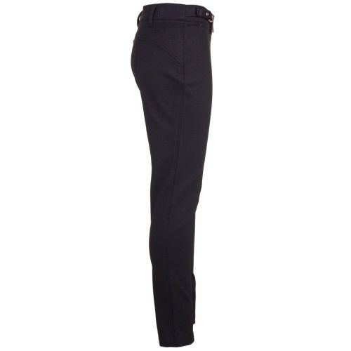 Womens Black Zip Detail Skinny Pants 68046 by Versace Jeans from Hurleys