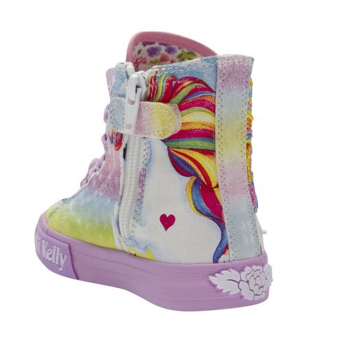 Girls Lilac Unicorn Mid Boots (26-35) 87858 by Lelli Kelly from Hurleys