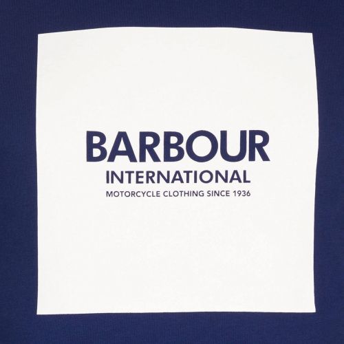 Mens Regal Blue Block S/s T Shirt 90759 by Barbour International from Hurleys