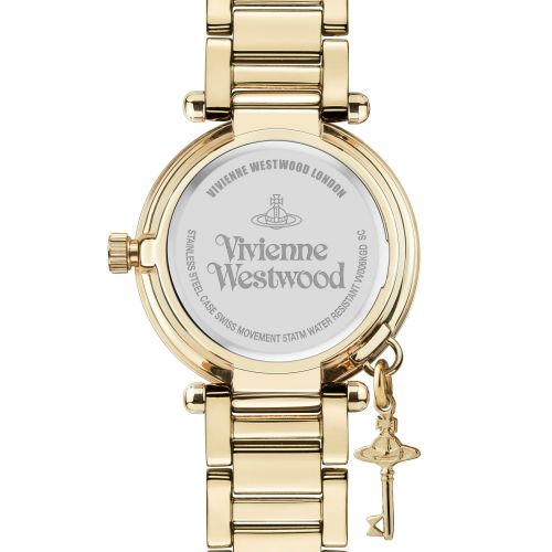 Womens Gold Kensington II Bracelet Watch 10895 by Vivienne Westwood from Hurleys