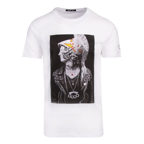 Mens White Centurion S/s T Shirt 82451 by Replay from Hurleys