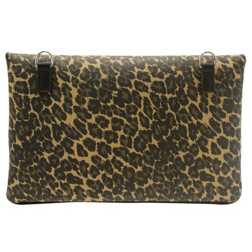 Anglomania Womens Green Leopard Envelope Clutch Bag 15918 by Vivienne Westwood from Hurleys