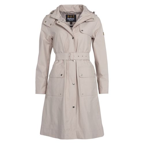 Womens Putty Springmount Waterproof & Breathable Trench Coat 105658 by Barbour International from Hurleys