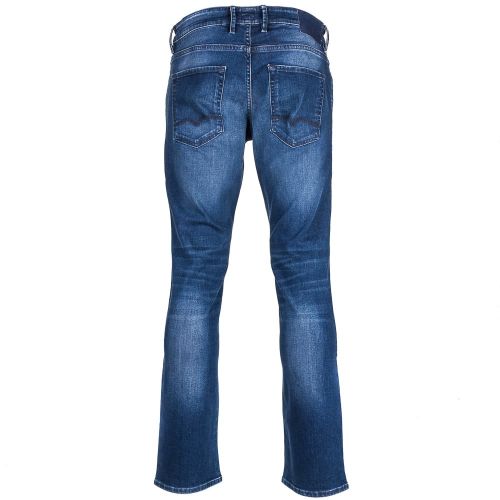 Mens Navy Wash 24 Barcelona Regular Fit Jeans 68254 by BOSS Orange from Hurleys