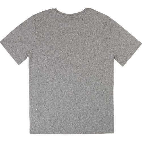 Boys Grey Colour Logo S/s T Shirt 38291 by BOSS from Hurleys
