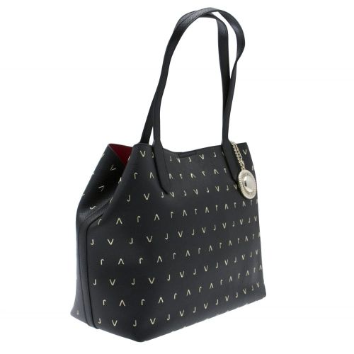 Womens Black Letters Shopper Bag 21788 by Versace Jeans from Hurleys