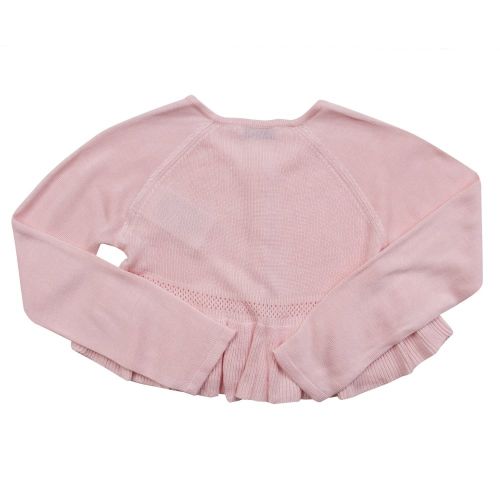 Girls Blush Embroidered Frill Cardigan 22630 by Mayoral from Hurleys