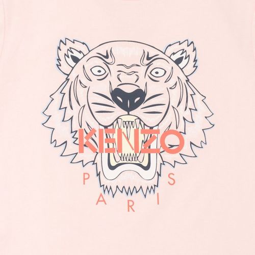 Girls Pink Core Tiger S/s T Shirt 102587 by Kenzo from Hurleys