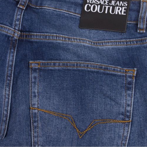 Mens Indigo Branded Skinny Fit Jeans 46753 by Versace Jeans Couture from Hurleys