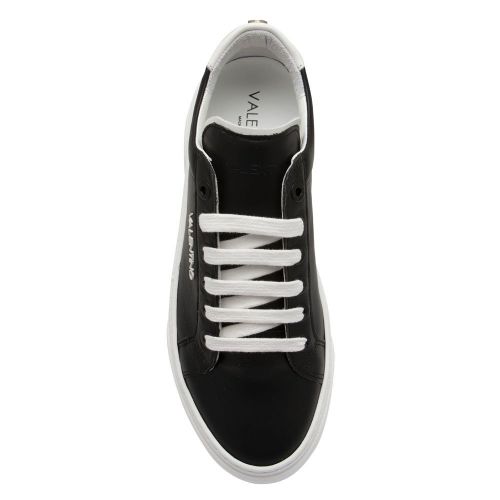 Mens Black Leather Trainers 86653 by Valentino Shoes from Hurleys