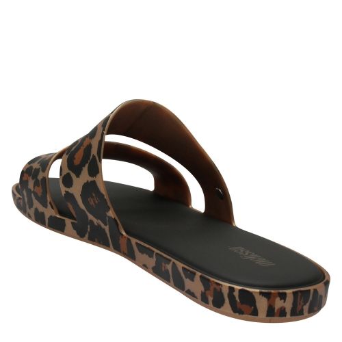 Womens Leopard Print Colour Pop Slides 58848 by Melissa from Hurleys
