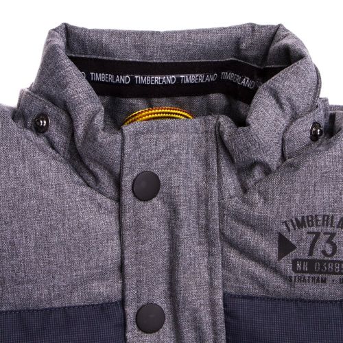 Baby Grey Fur Lined Hooded Jacket 65552 by Timberland from Hurleys