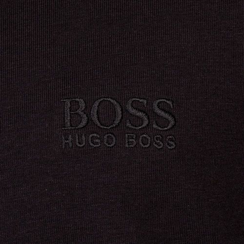 Mens Black Embroidered Logo Lounge S/s Tee Shirt 67243 by BOSS from Hurleys