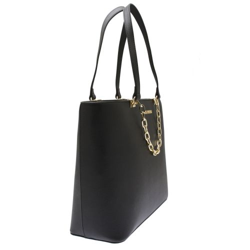 Womens Black Smooth Chain Shopper Bag 41328 by Love Moschino from Hurleys