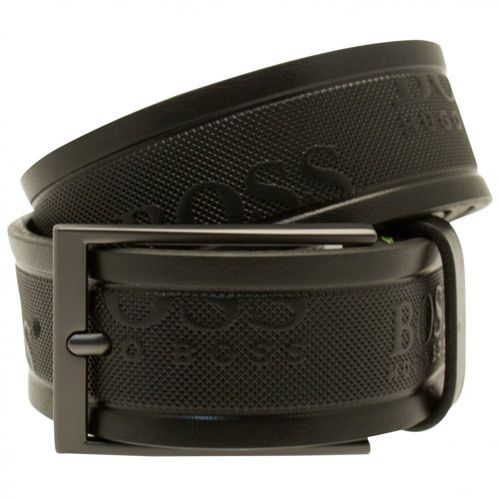 Athleisure Mens Black Tino Belt 22697 by BOSS from Hurleys
