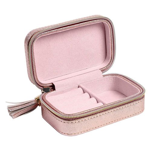 Womens Metallic Pink Mini Jewellery Case 78425 by Ted Baker from Hurleys
