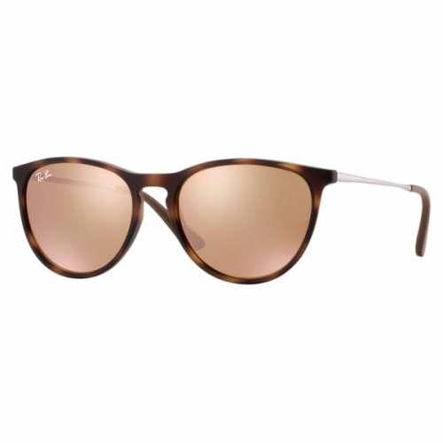 Junior Havana & Pink Mirror RJ9060S Erika Rubber Sunglasses 49537 by Ray-Ban from Hurleys