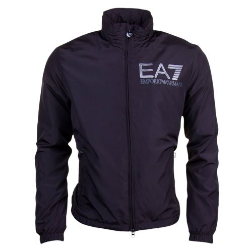 Mens Black Train Visibility Bomber Jacket 6974 by EA7 from Hurleys
