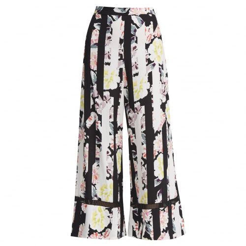Womens Black & Multi Enoshima Printed Culottes 21235 by French Connection from Hurleys