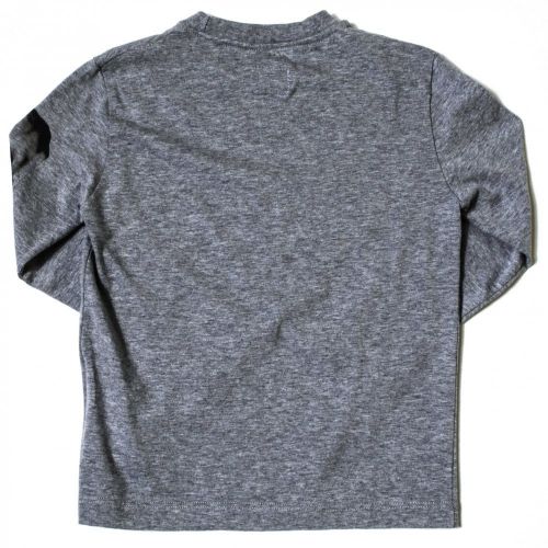 Boys Grey Printed Portal L/s Tee Shirt 16560 by C.P. Company Undersixteen from Hurleys
