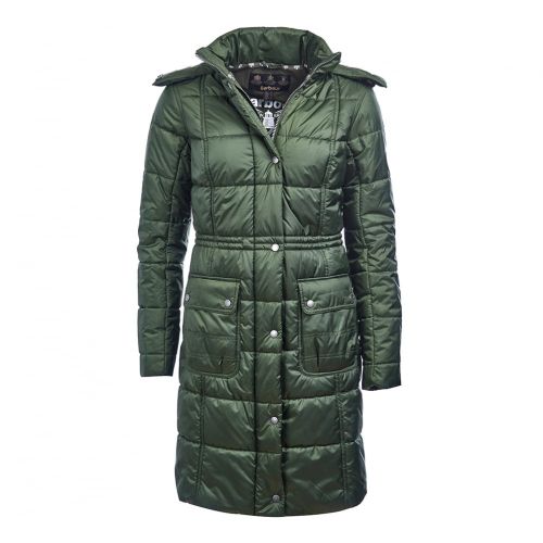 Lifestyle Womens Kelp Winterton Quilted Jacket 12553 by Barbour from Hurleys
