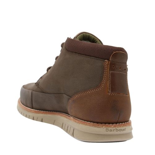 Mens Brown Nelson Chukka Boots 73357 by Barbour from Hurleys