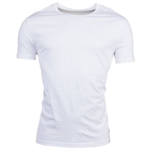 Mens Marine & White 2 Pack Reg Fit Tee Shirts 7035 by Emporio Armani from Hurleys