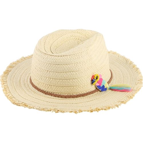 Baby Brown Straw Hat 22151 by Billieblush from Hurleys