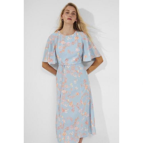 Womens Forget Me Not Diana Verona Crepe Midi Dress 104757 by French Connection from Hurleys