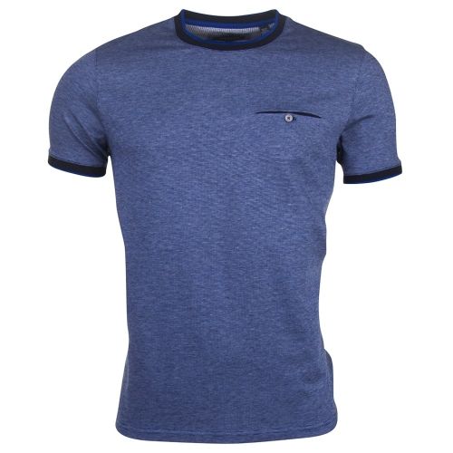 Blue Mens Richie S/s Tee Shirt 72125 by Ted Baker from Hurleys