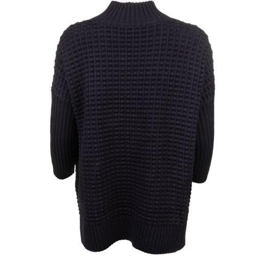 Black Mozart Popcorn High Neck Knitted Jumper 60362 by French Connection from Hurleys