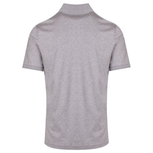 Mens Mid Grey Heather Chest Logo S/s Polo Shirt 38895 by Calvin Klein from Hurleys