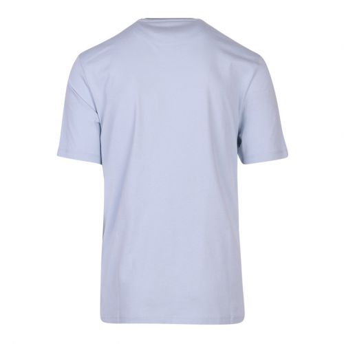 Mens Opal Blue Casuals Tipped S/s T Shirt 103477 by Lyle & Scott from Hurleys