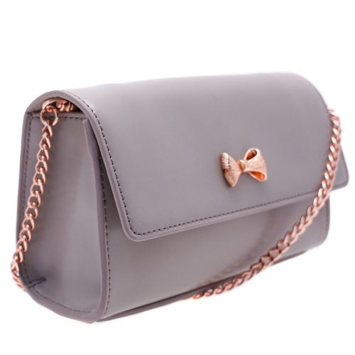 Womens Mid Purple Aelia Small Micro Bow Cross Body Bag 62932 by Ted Baker from Hurleys